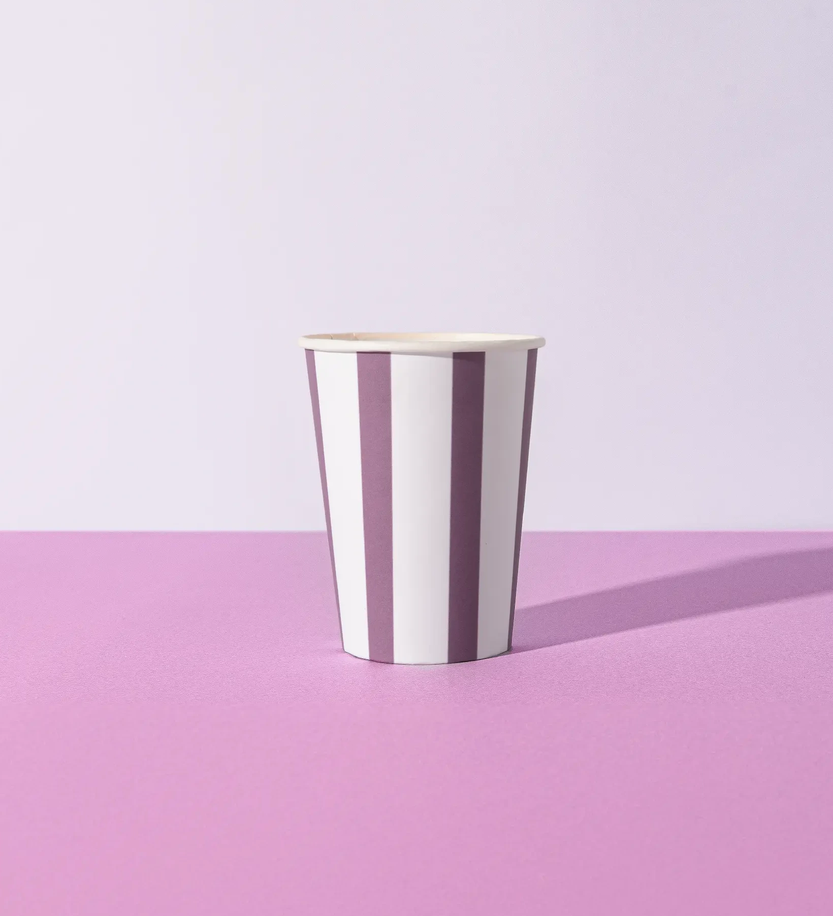 Sproutable mauve 12oz home compostable cup – plant fiber, home compostable, plastic-free